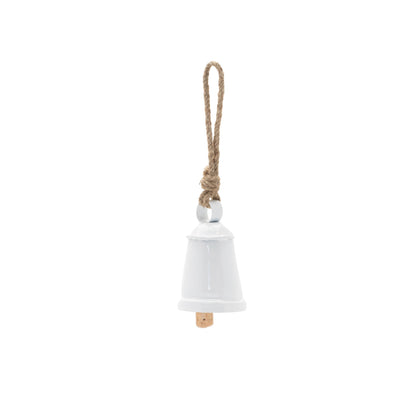 Rustic Metal Bell Ornament (Set of 8)
