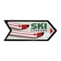 Metal Ski Lessons Sign (Set of 2)
