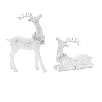 Winter Deer Figurine (Set of 4)
