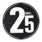 Cut Metal December 25th Plaque 24"D