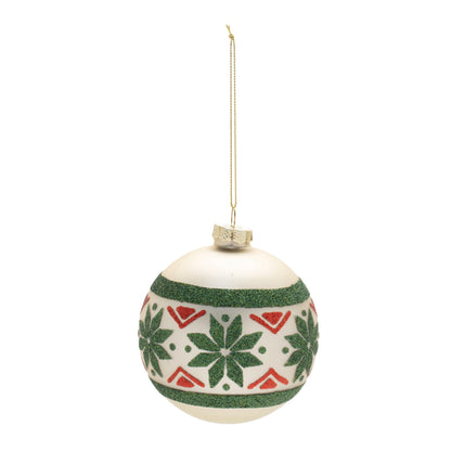 Nordic Glass Ball Ornament (Set of 6)