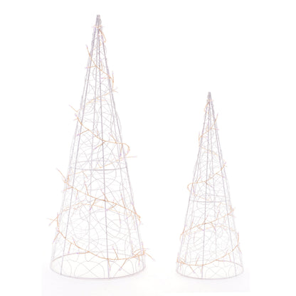 Multicolor LED Tree (Set of 2)