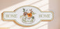 Metal Fall Home Sweet Home Sign 21.75"L