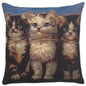 Purrfect Company Decorative Pillow Cushion Cover