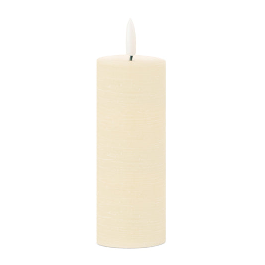 FIA Wick Ivory Pillar Candle (Set of 4)