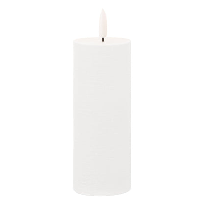 FIA Wick White Pillar Candle (Set of 4)
