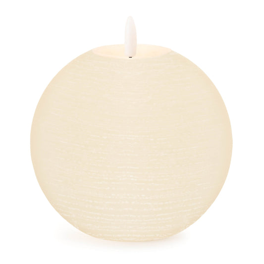 FIA Wick Ivory Round Candle (Set of 2)