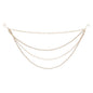 Pearl Bead and Chain Link Garland (Set of 2)