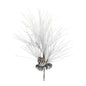 Flocked Long Neddle Pine Spray (Set of 2)