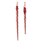 Twisted Glass Icicle Ornament (Set of 12)