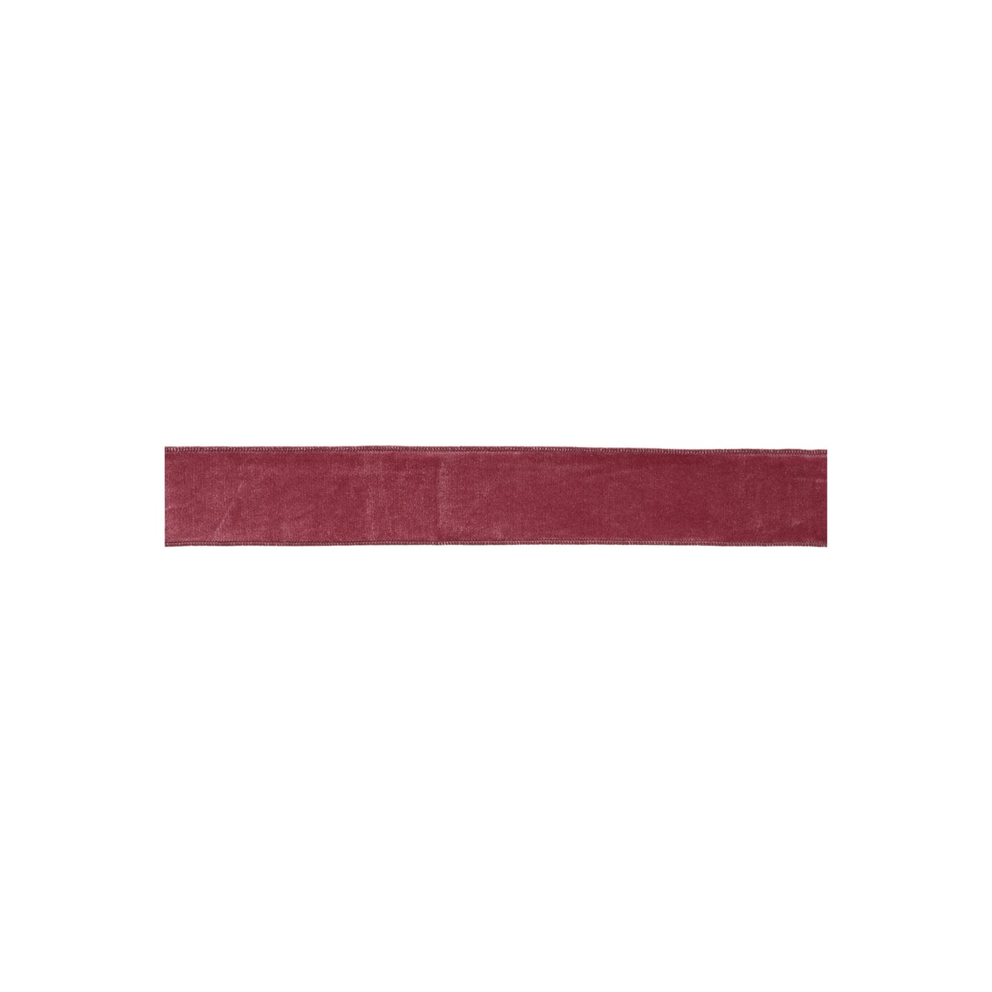 Mauve Red Wired Ribbon 2.5" x 10 Yds.