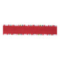 Striped Trim Wired Ribbon (Set of 2)