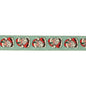 Nostalgic Santa Print Wired Ribbon (Set of 2)