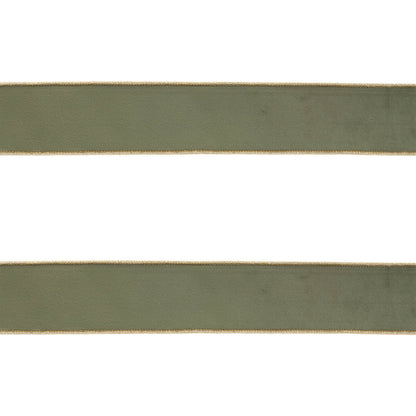 Green Wired Ribbon (Set of 2)