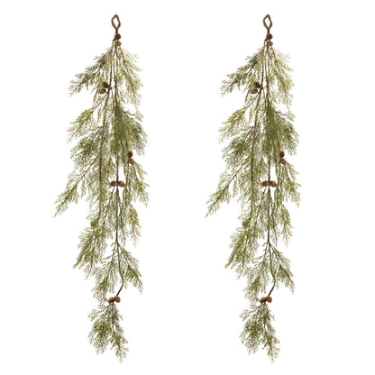 Pine and Pinecone Garland (Set of 2)