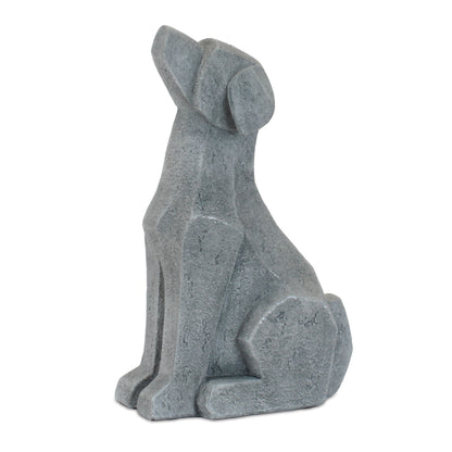 Modern Sitting Dog and Cat Figurine (Set of 4)