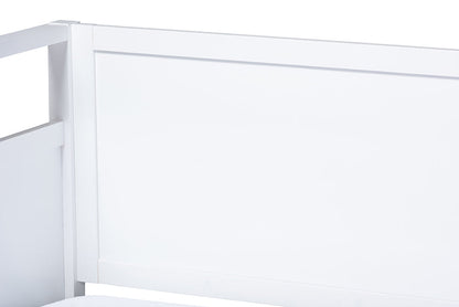 Baxton Studio Cintia Cottage Farmhouse White Finished Wood Twin Size Daybed