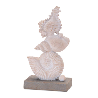 Shell Stack Figurines (Set of 2)