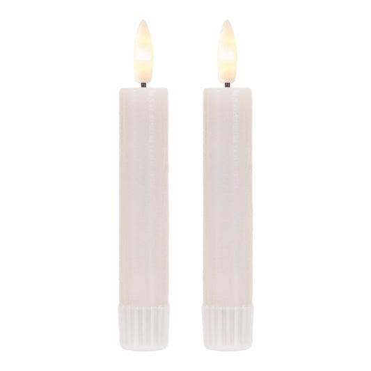 FIA Wick Ivory Mini Taper Candle (Set of 4)