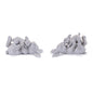 Laying Rabbit with Baby Bunny Figurine (Set of 2)