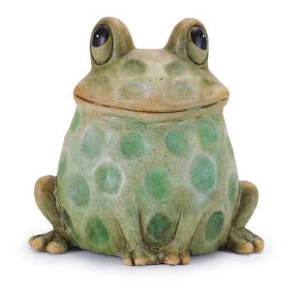Terra Cotta Sitting Garden Frog (Set of 4)