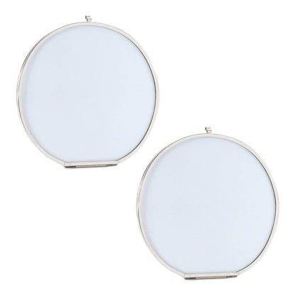 Round Iron Picture Frame (Set of 2)