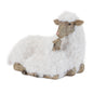Furry Sheep with Lamb Figurine 11'H