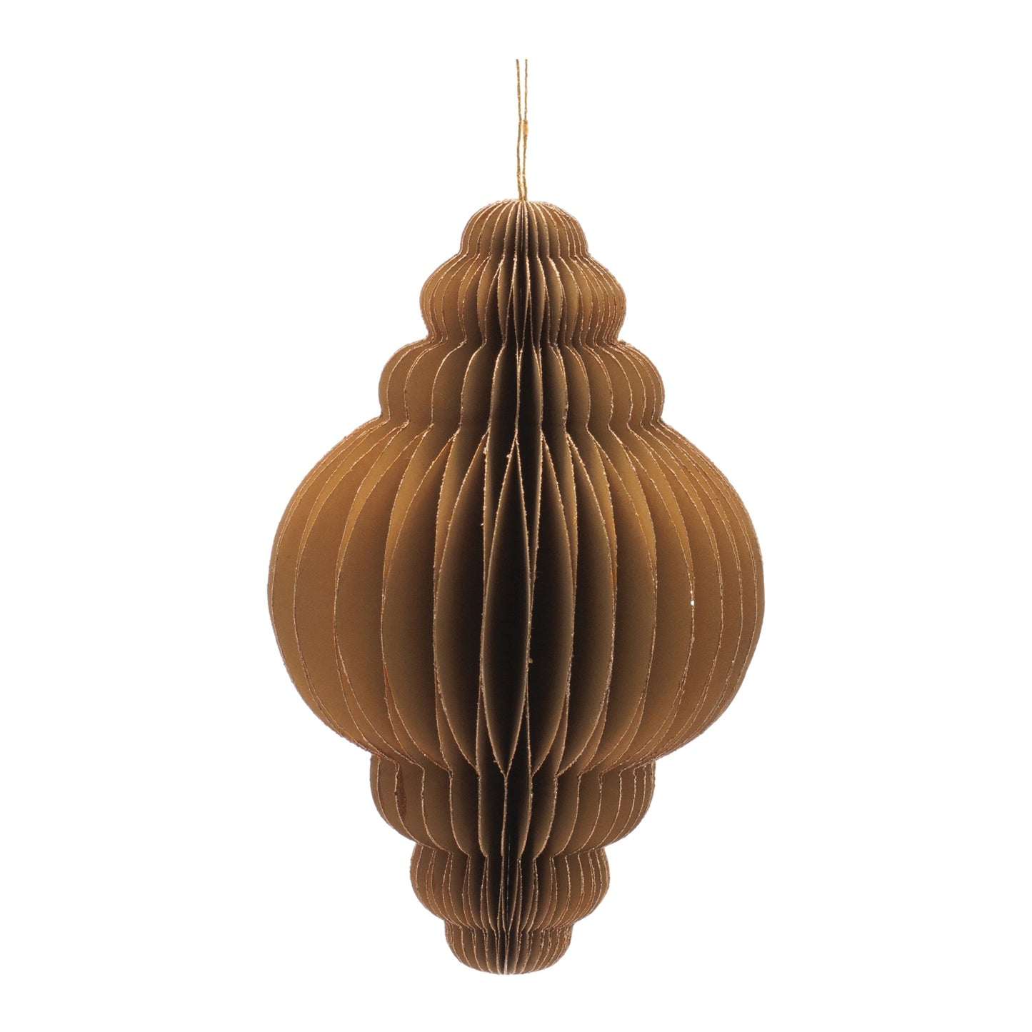 Paper Drop Ornament Set of 6