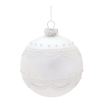 Round Glass Ornament Set of 6