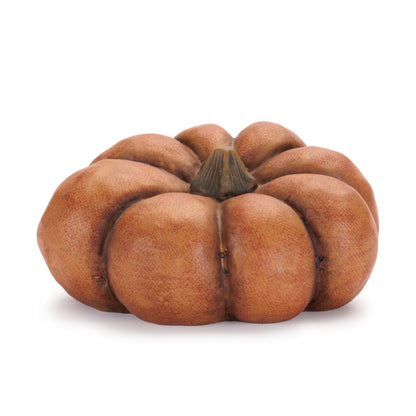 Rustic Terra Cotta Pumpkin Decor (Set of 3)