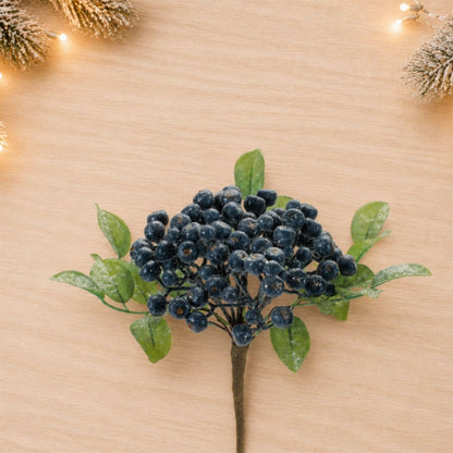 Frosted Berry Cluster (Set of 2)