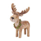 Whimsical Moose with Wreath 9"H