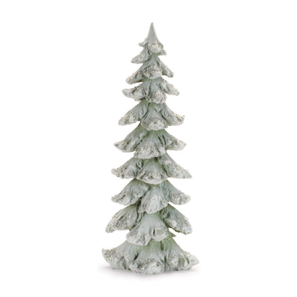 Frosted Evergreen Tree (Set of 2)