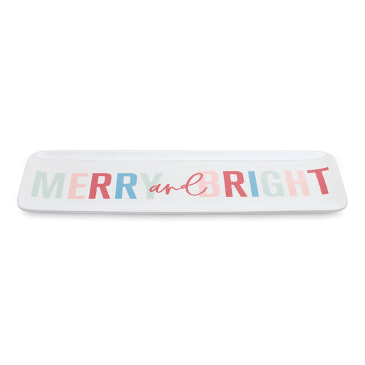 Merry and Bright Holiday Platter (Set of 4)