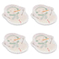 Ceramic Snowman Holiday Trinket Dish (Set of 4)