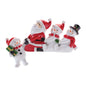 Santa and Snowmen Holiday Figurines (Set of 2)