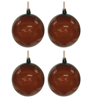 Classic Glass Ball Ornament (Set of 4)