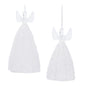 Glass Angel Ornament Set of 2