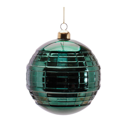 Glass Ball Ornament Set of 4