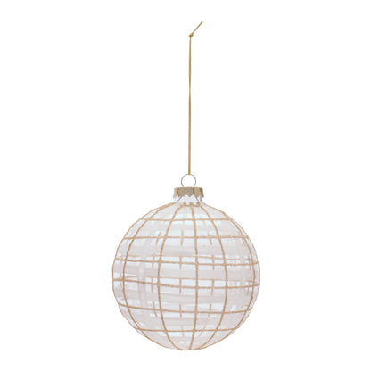 Glass Ball Ornament Set of 6 Ð 4"