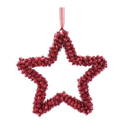 Iron Star Ornament Set of 6 Ð 6.5"H