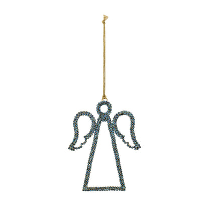 Angel Ornament Set of 4 Ð 5.25"H Iron & Acrylic