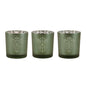 Frosted Snowflake Votive Holder (Set of 3)