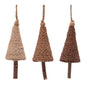 Tree Ornament Set of 12 Ð 5"H Plastic