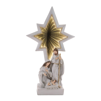 Holy Family Nativity with EkkoLight Star