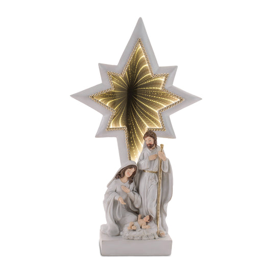 Holy Family Nativity with EkkoLight Star
