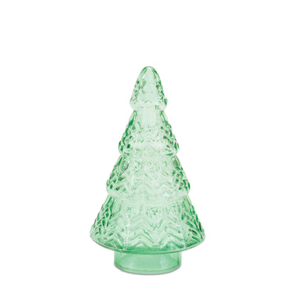 Textured Glass Christmas Tree (Set of 2)