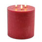 FIA Red Triple Wick Candle (Set of 2)