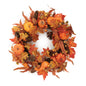 Pumpkin & Pinecone Fall Harvest Wreath 24"D