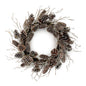 Pine Cone and Twig Wreath 23"D